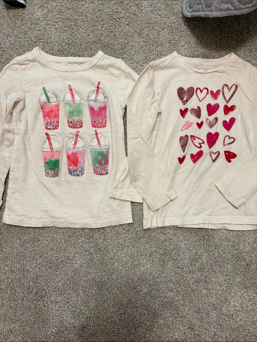 Crewcuts girls long sleeve shirts XS 4/5